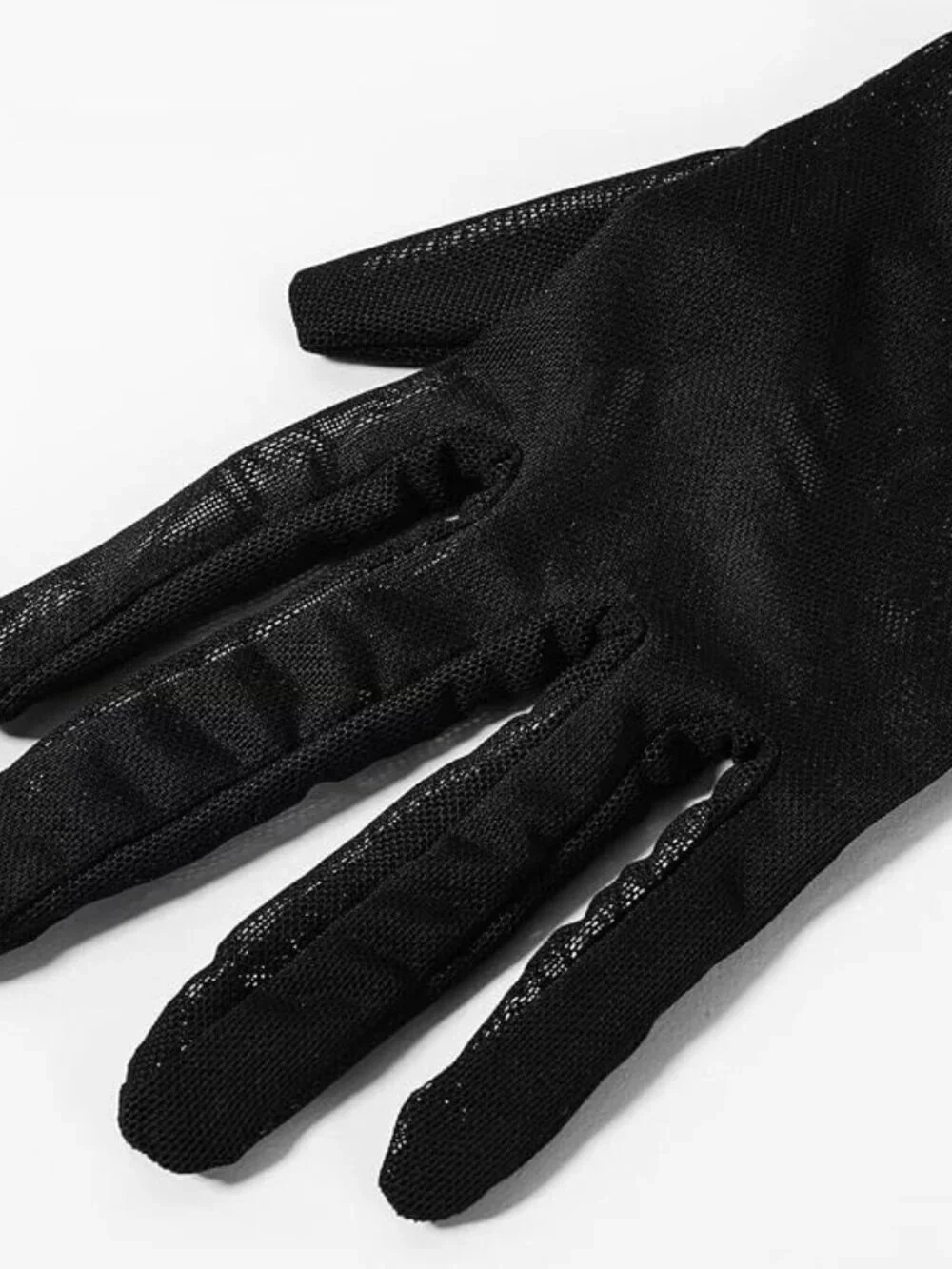 Long Lace Opera Black Gloves